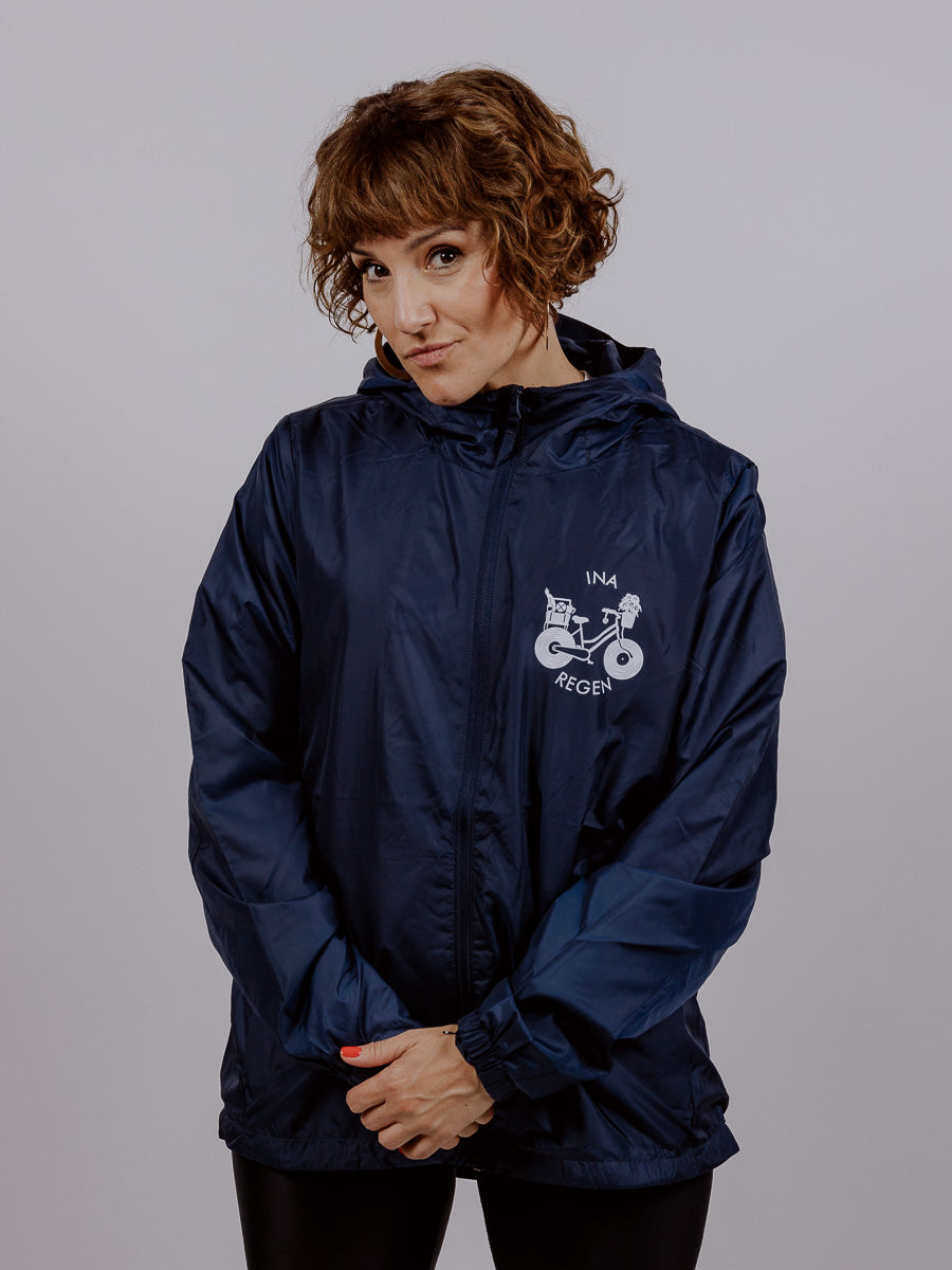 INA REGEN Jacke "Radl" (navy)