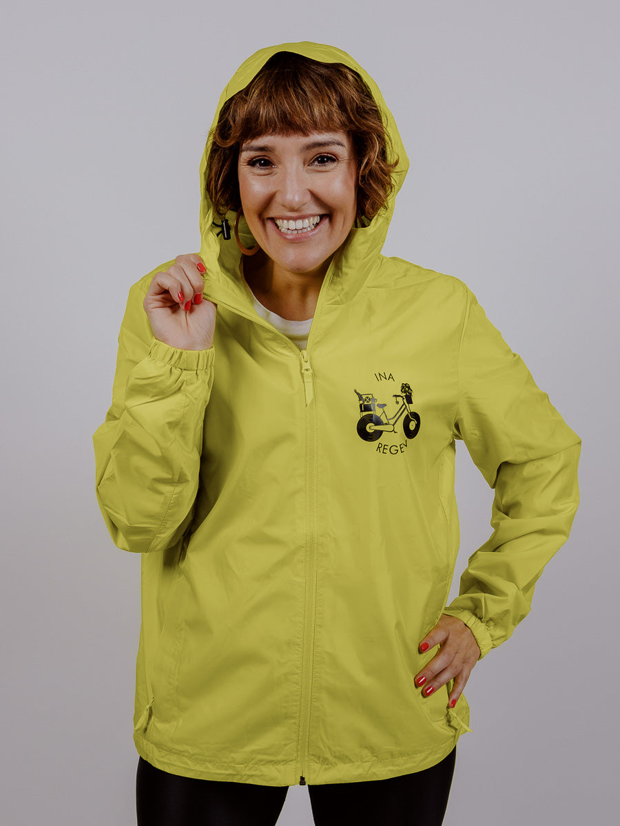 INA REGEN Jacke "Radl" (limette)