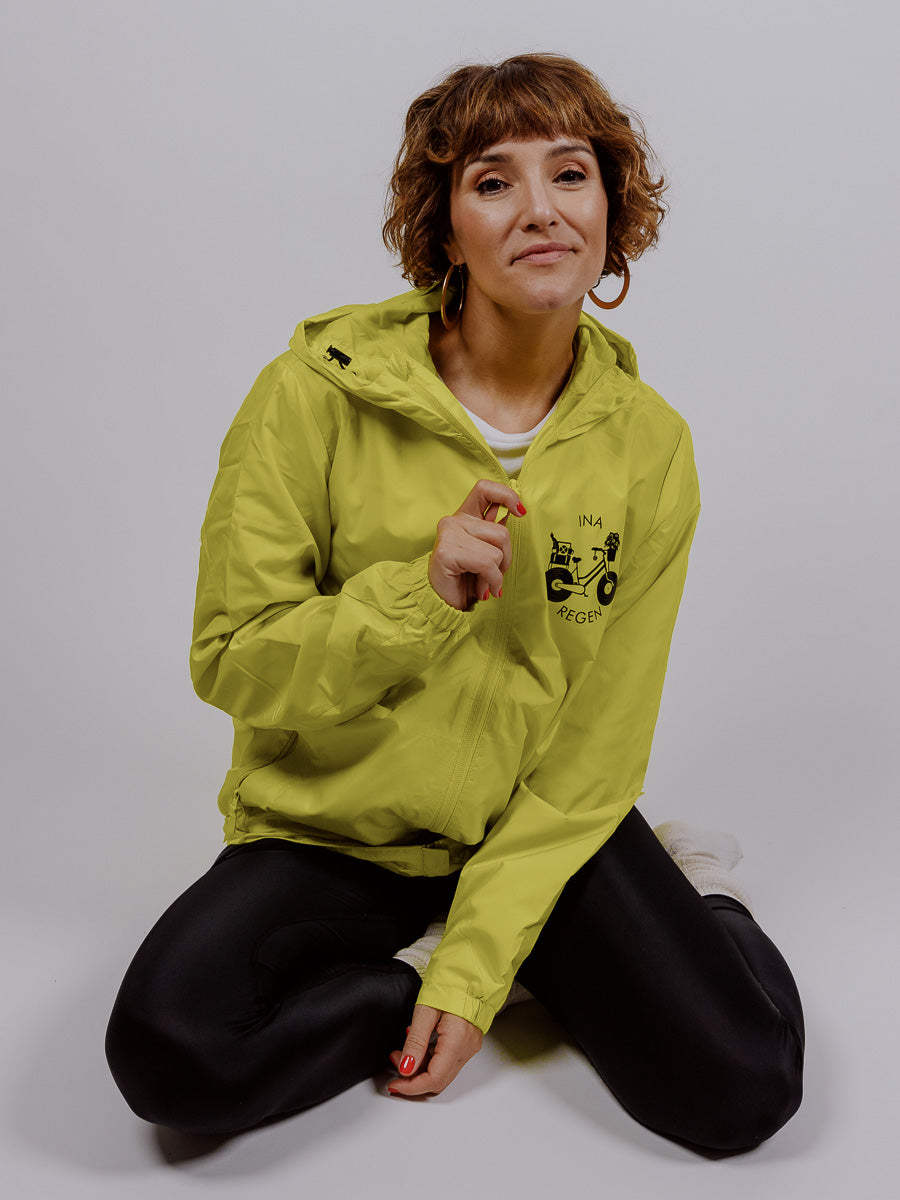 INA REGEN Jacke "Radl" (limette)