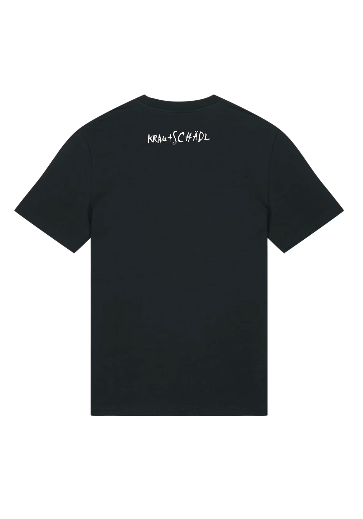 Krautschädl - T-Shirt "Kraut-Abdruck" schwarz