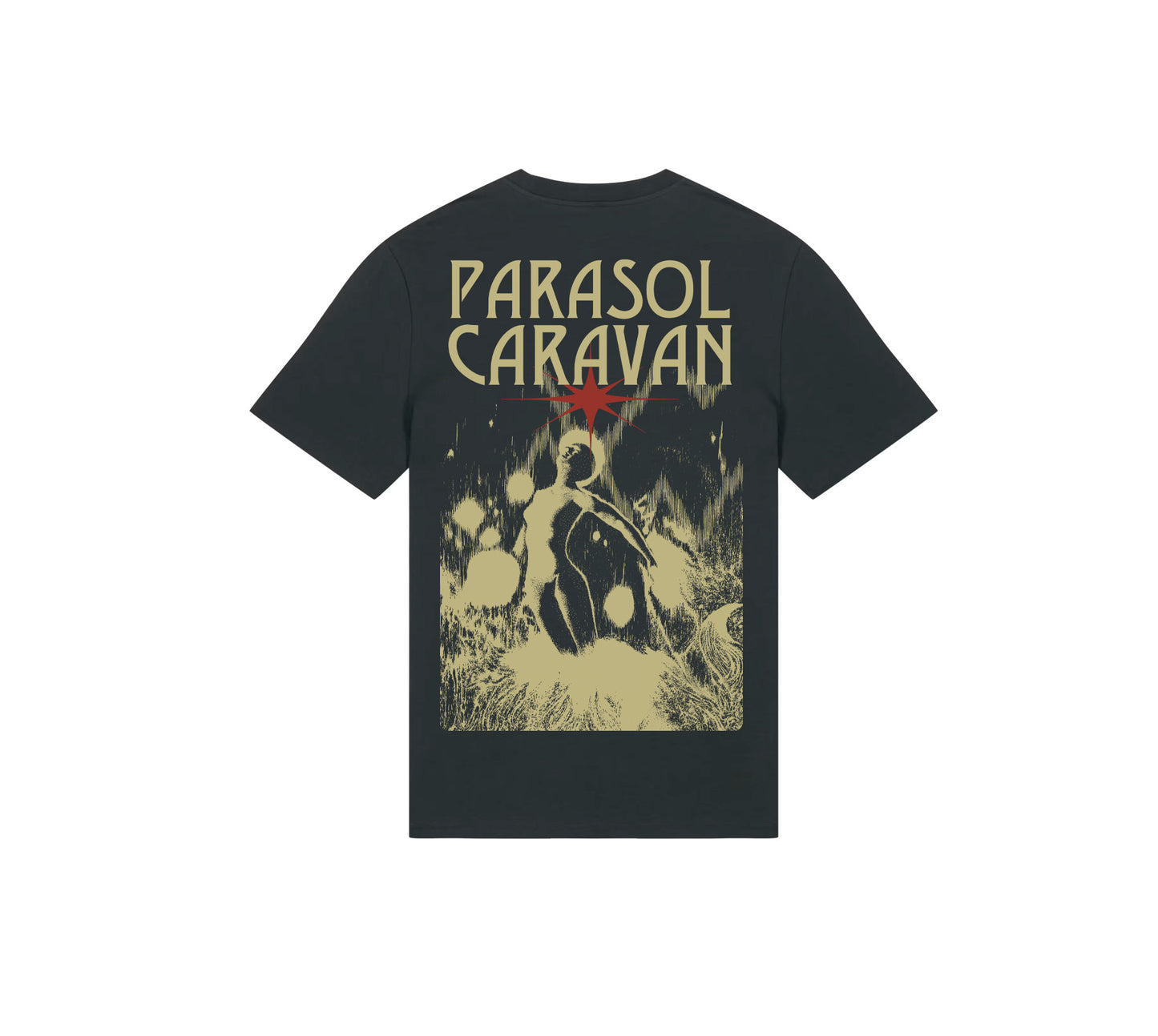 Parasol Caravan - T-Shirt - back from space