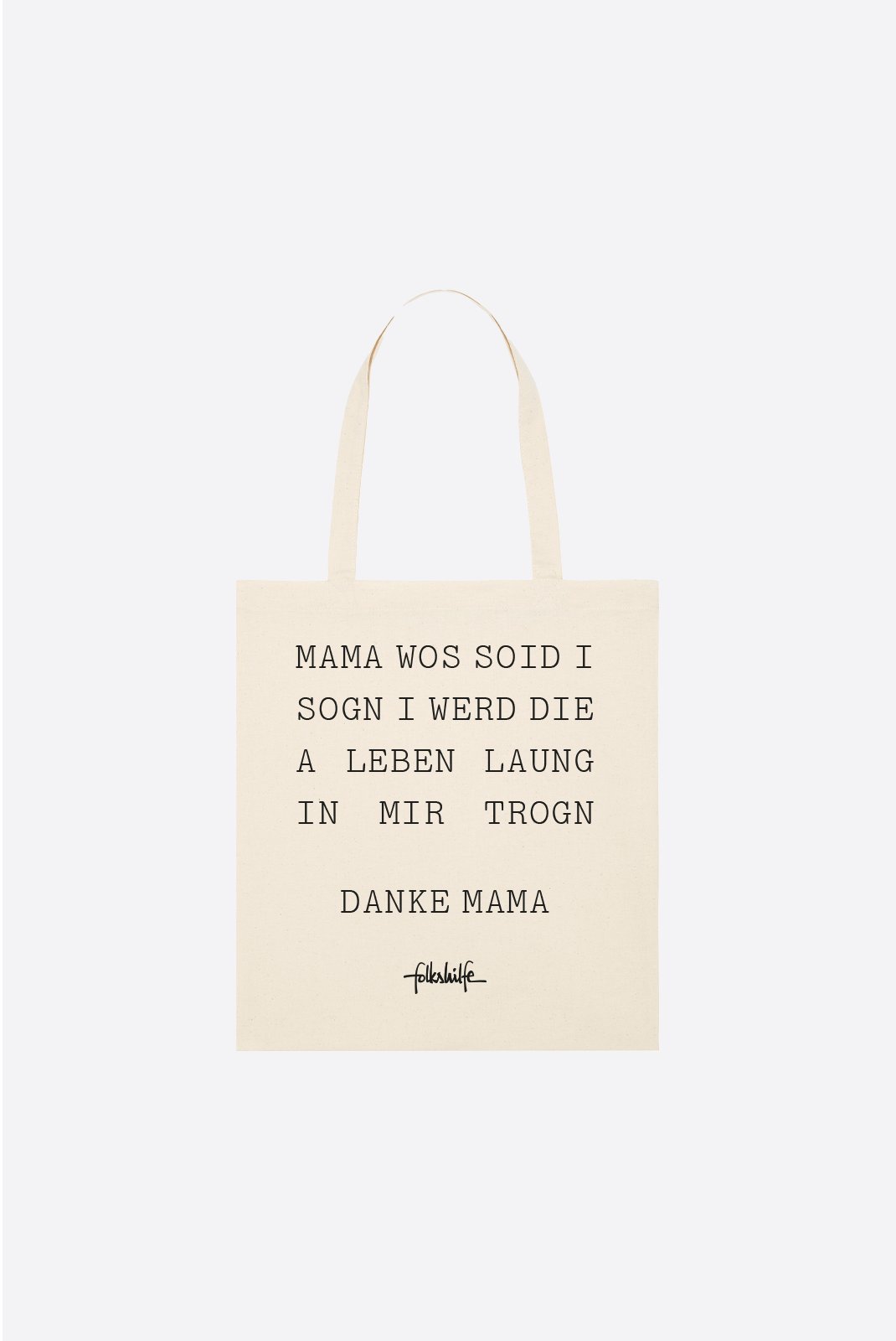 folkshilfe, "MAMA", Sackerl