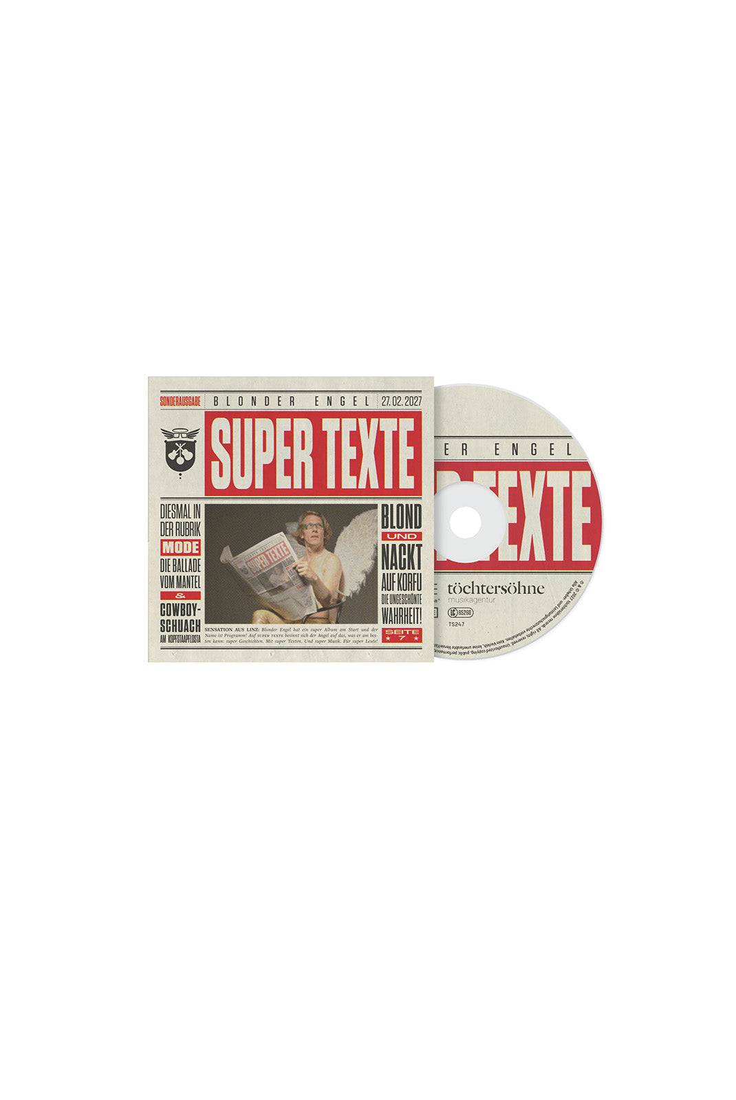 Blonder Engel - SUPER TEXTE, CD