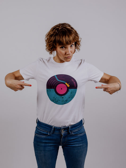INA REGEN Shirt "Discokugel" (weiß)