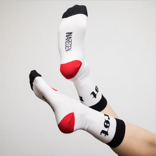 AKTION - INA REGEN Socken "røt"