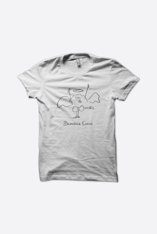 Blonder Engel weiß, Shirt