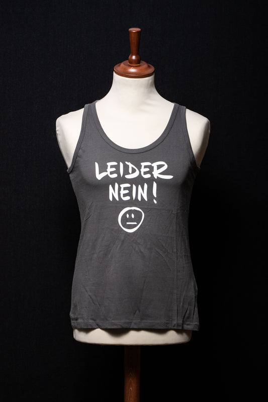 LEMO Leider nein! Tanktop grau